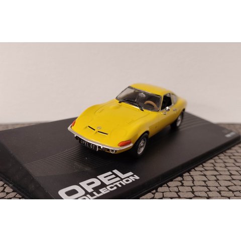 Opel GT jaune - 1/43 édition presse 